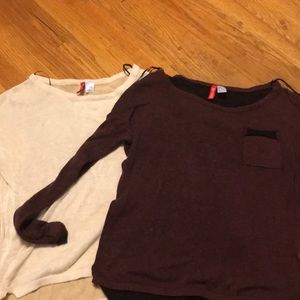 2 H&M sweaters